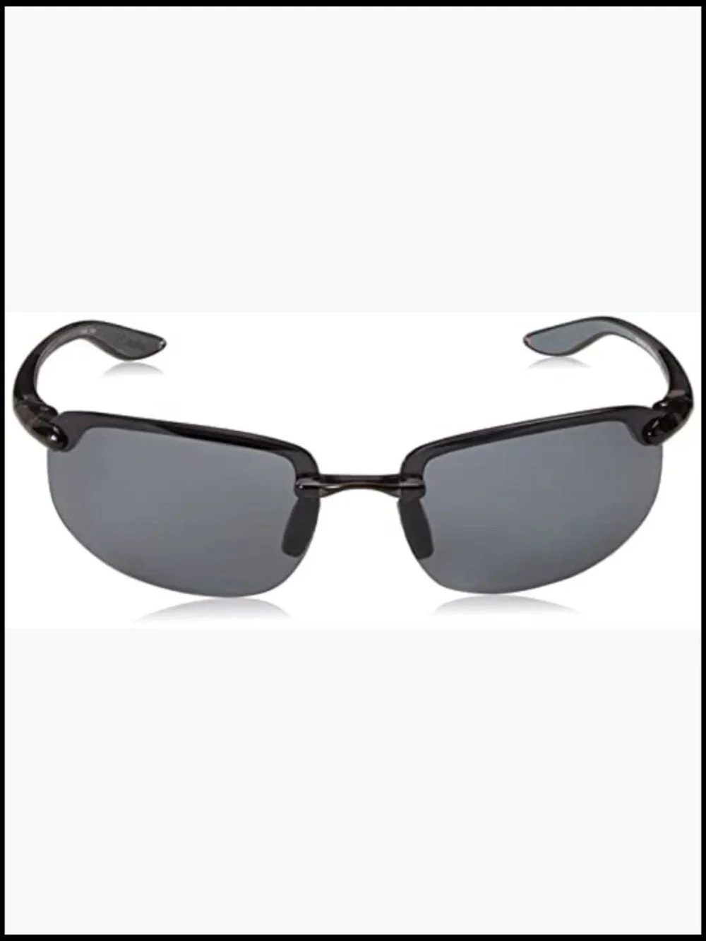 Men's Semi Rimless Metal Sunglasses